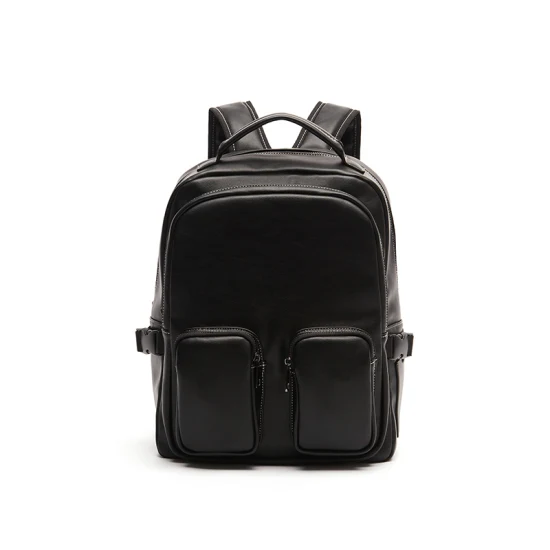 Water Resistant Designer Backpack New Arrival Ladies Black Cute Backpack Hot-Selling Leather Women′s PU Backpack